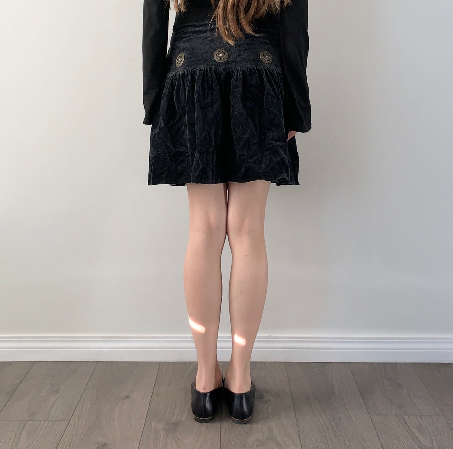 Made in Italy cotton midi skirt
