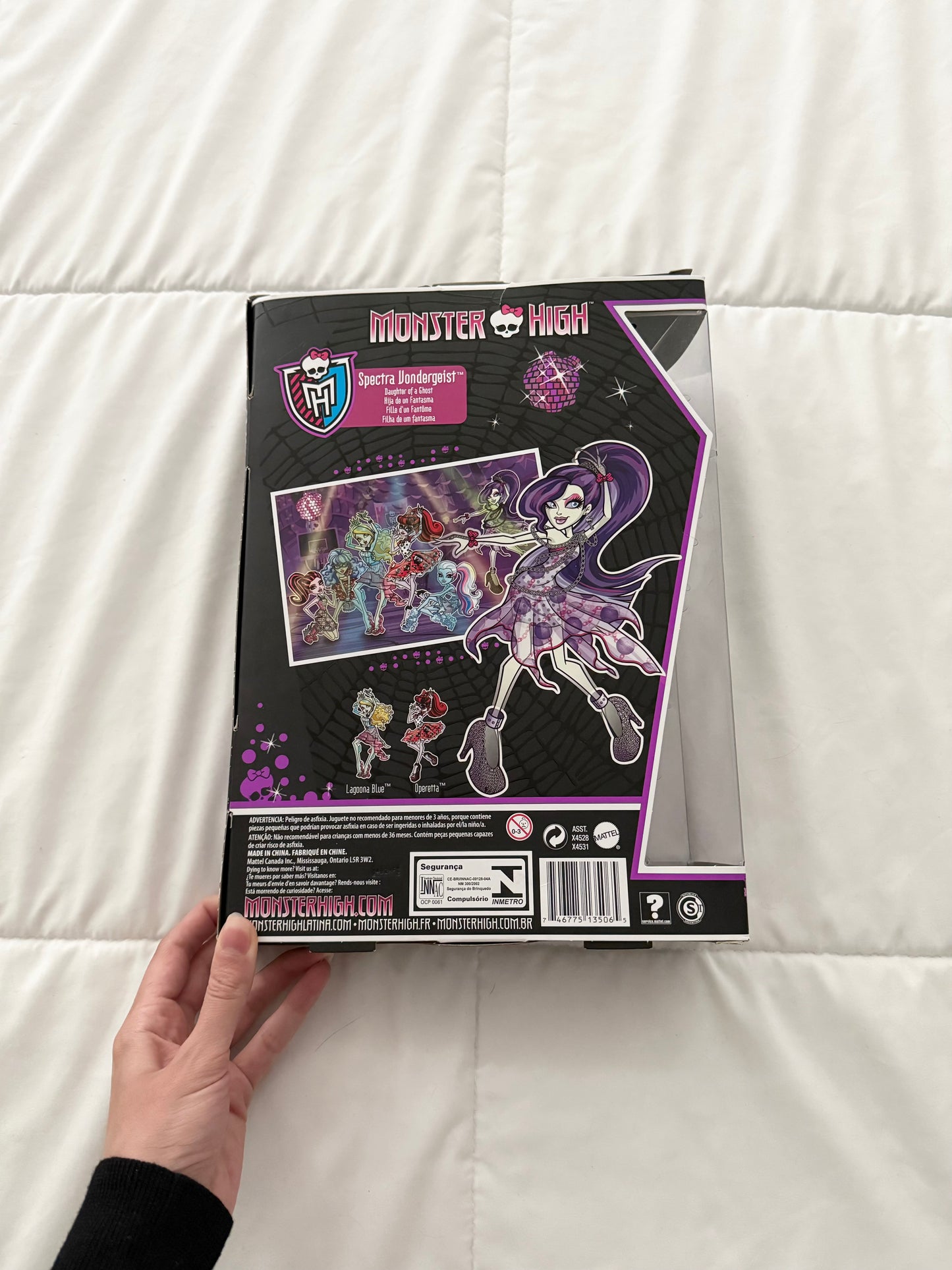 Monster high spectra dot dead gorgeous doll.