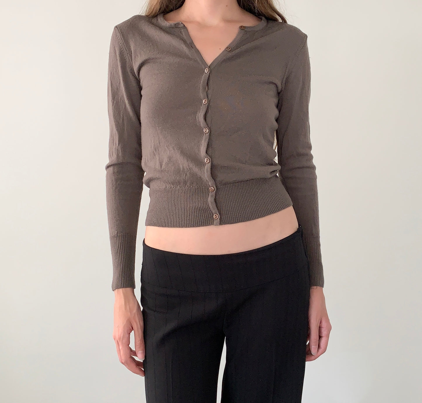 Made in Italy 100% merino wool cardigan