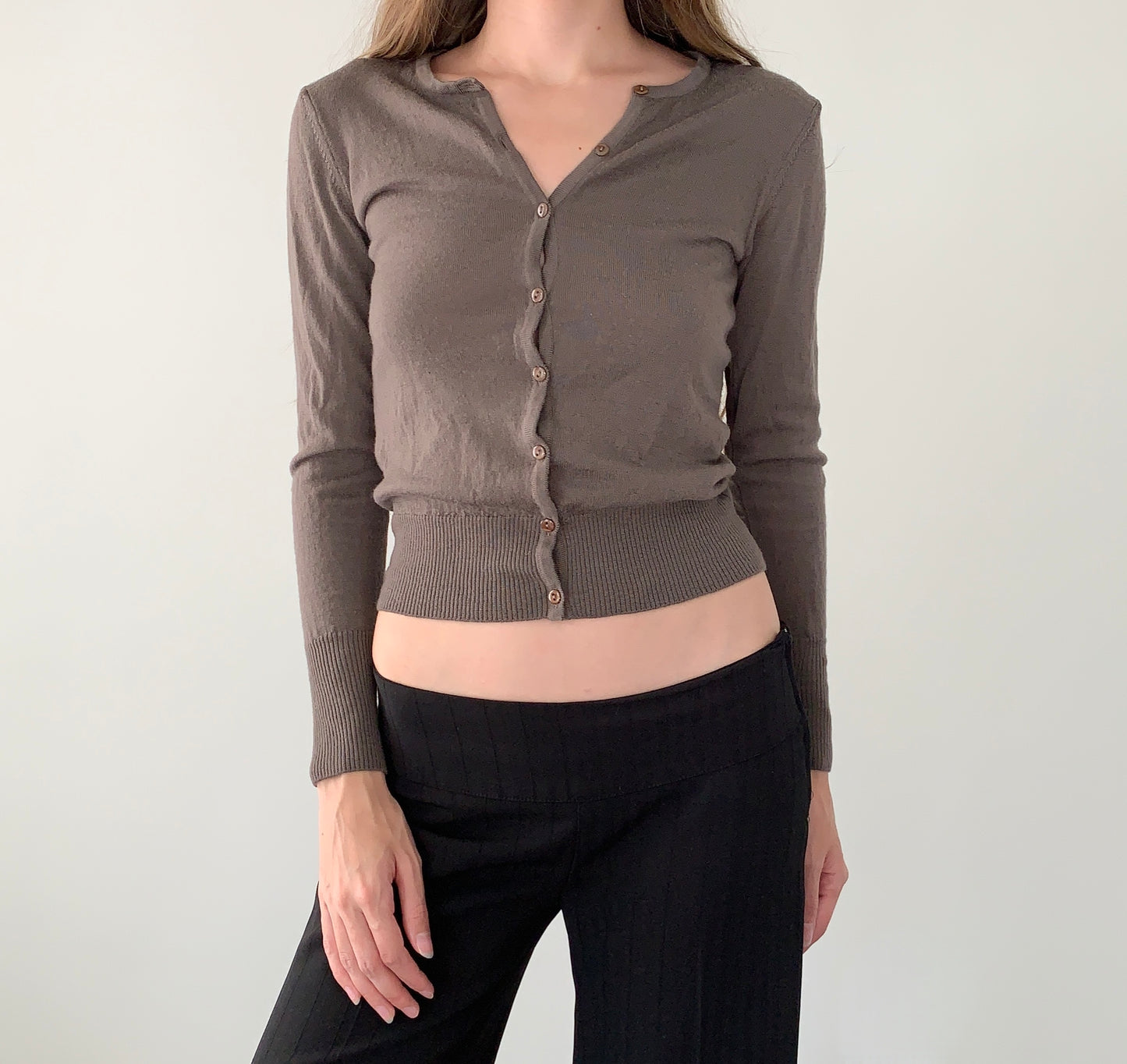 Made in Italy 100% merino wool cardigan