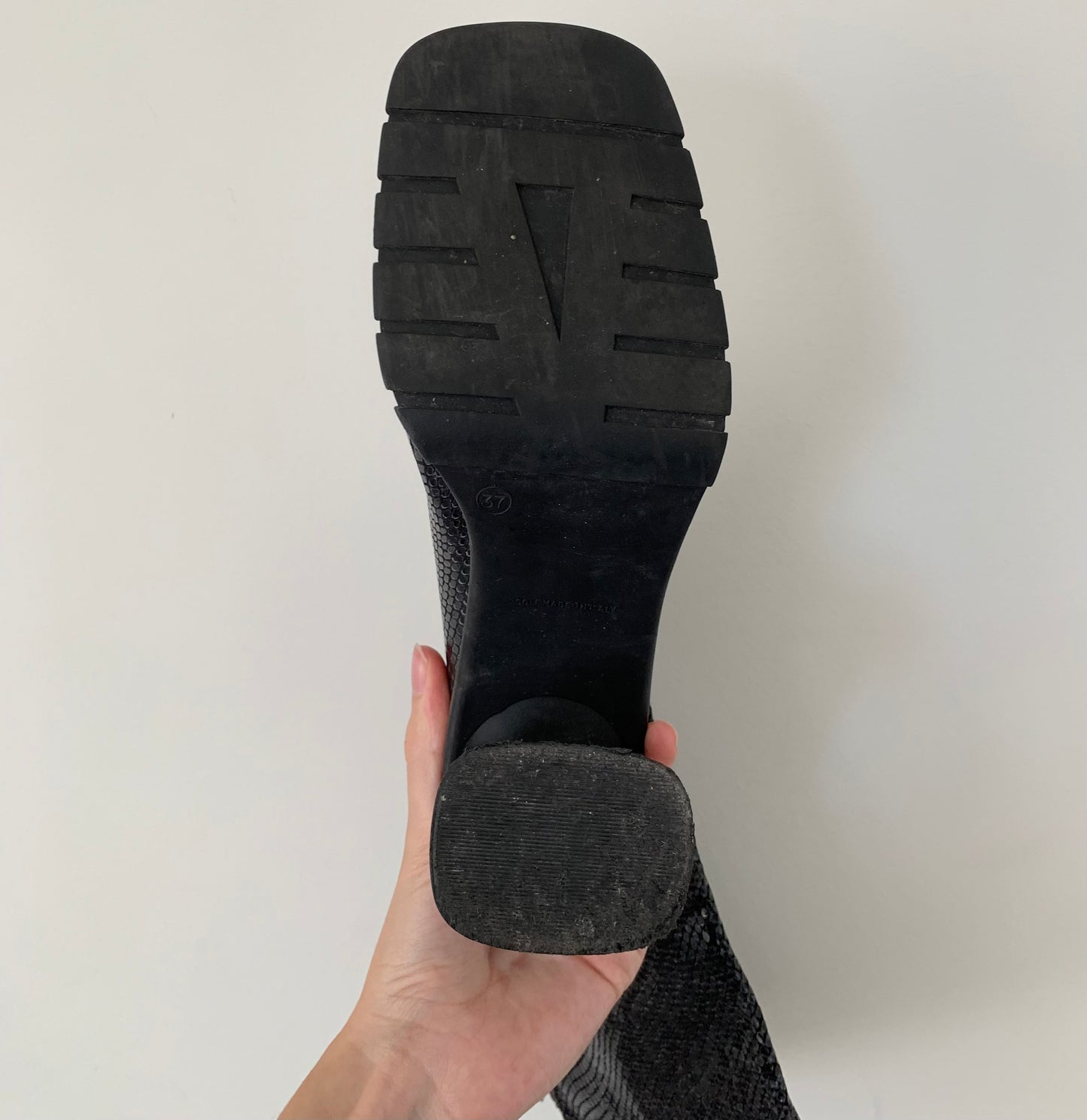 J.K. Acid made in Italy square toe boots