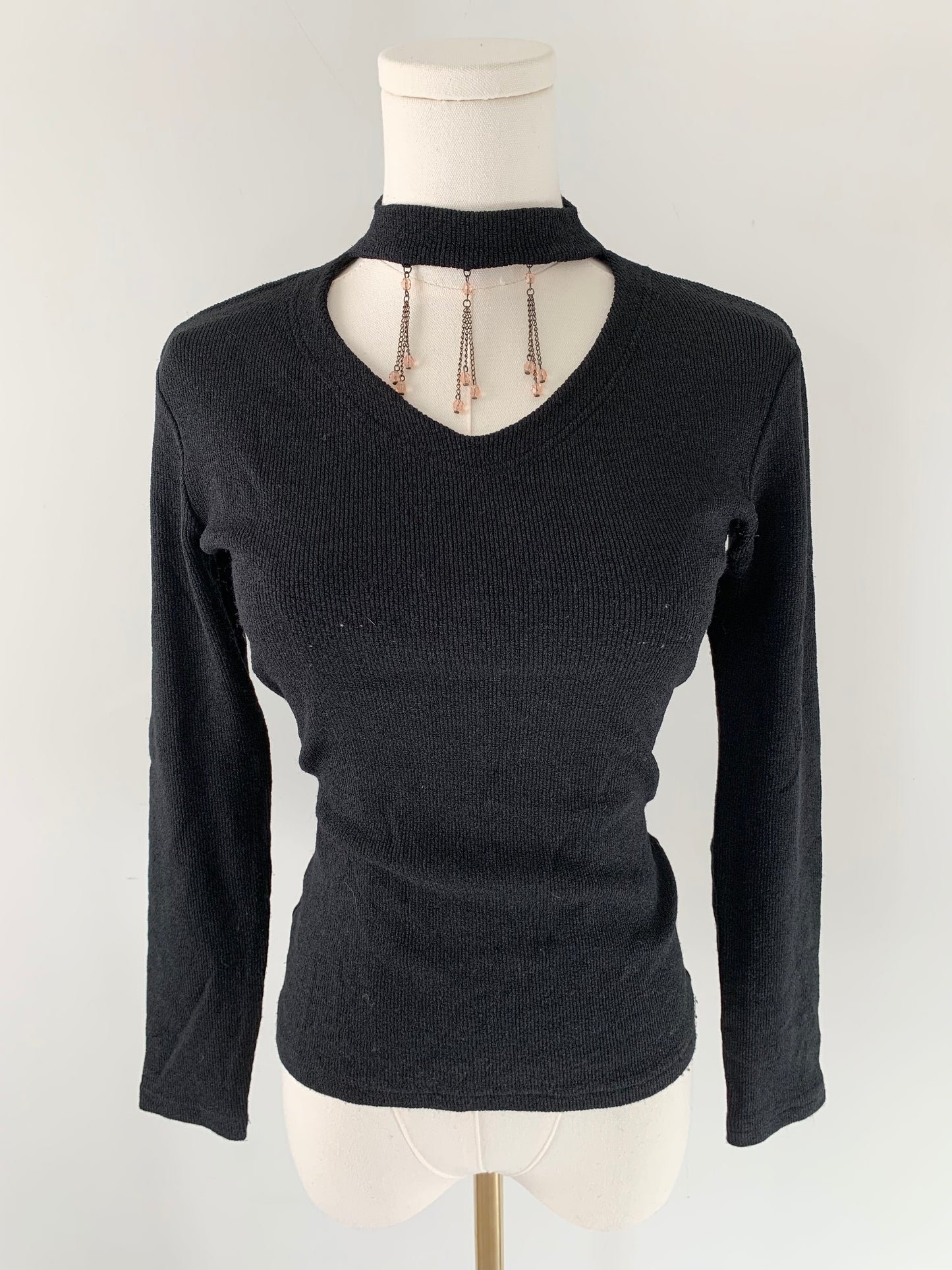 Ivoire Laurence Paris knit long sleeve top