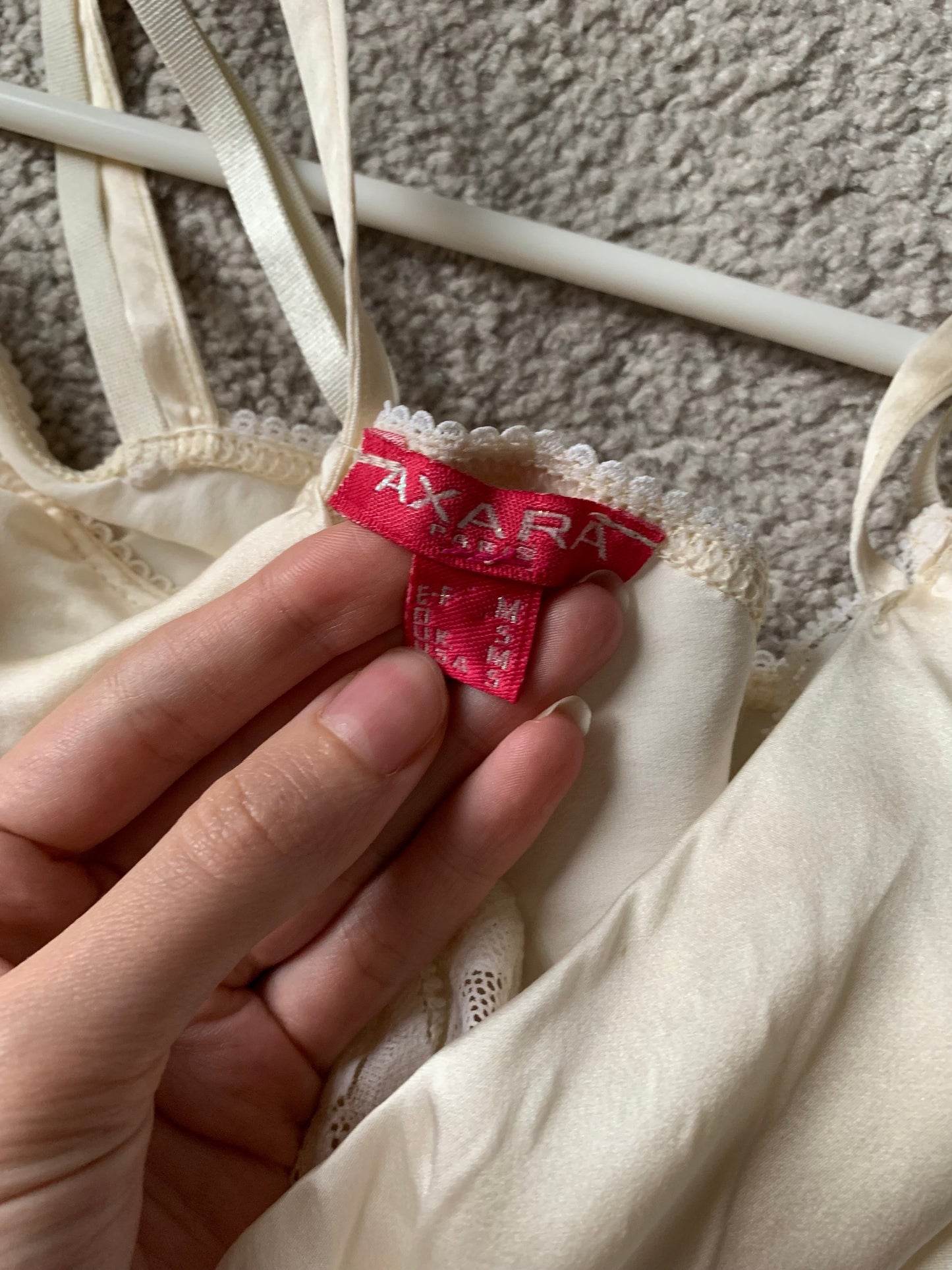 Made in France 100% silk camisole