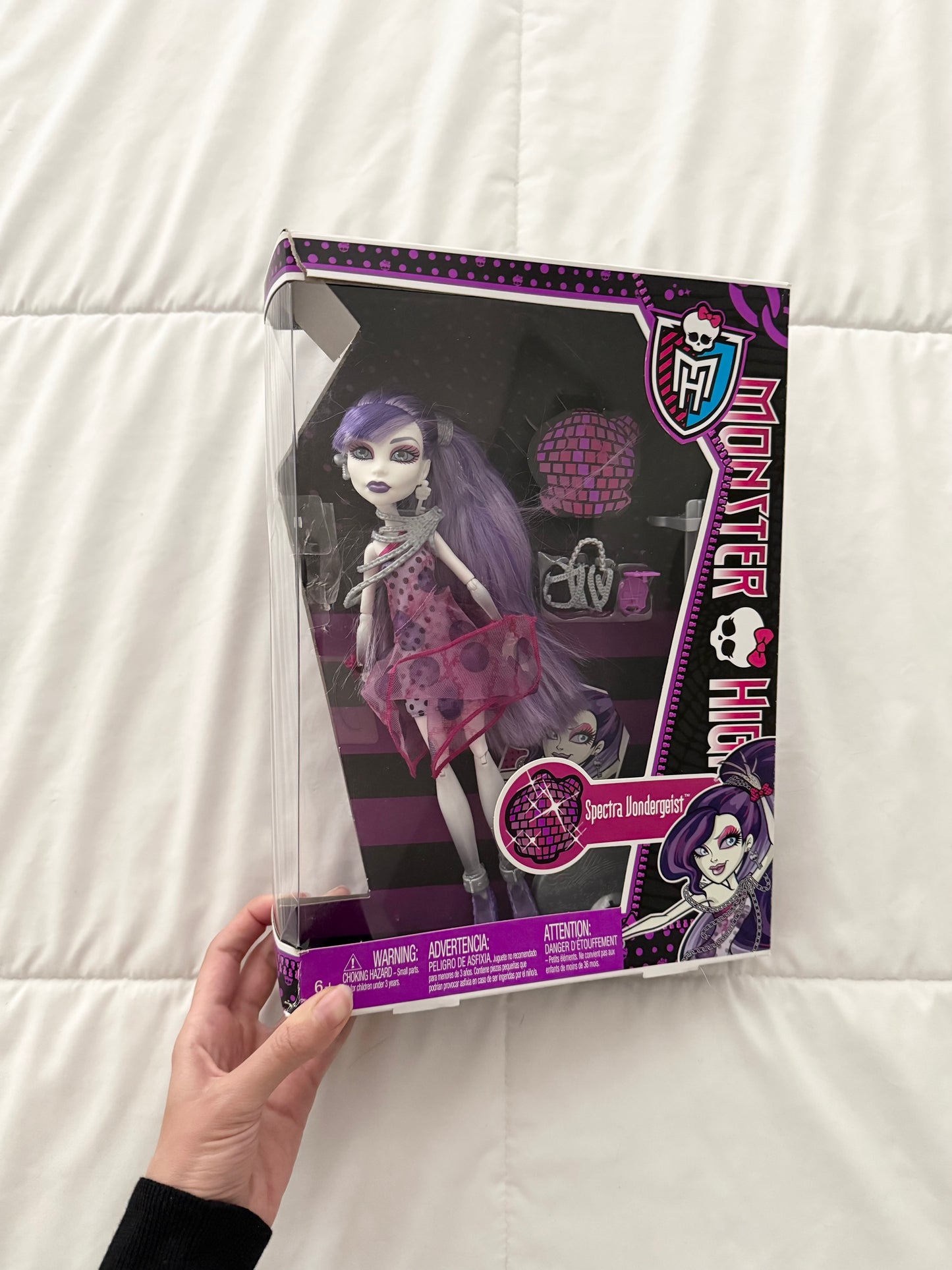 Monster high spectra dot dead gorgeous doll.