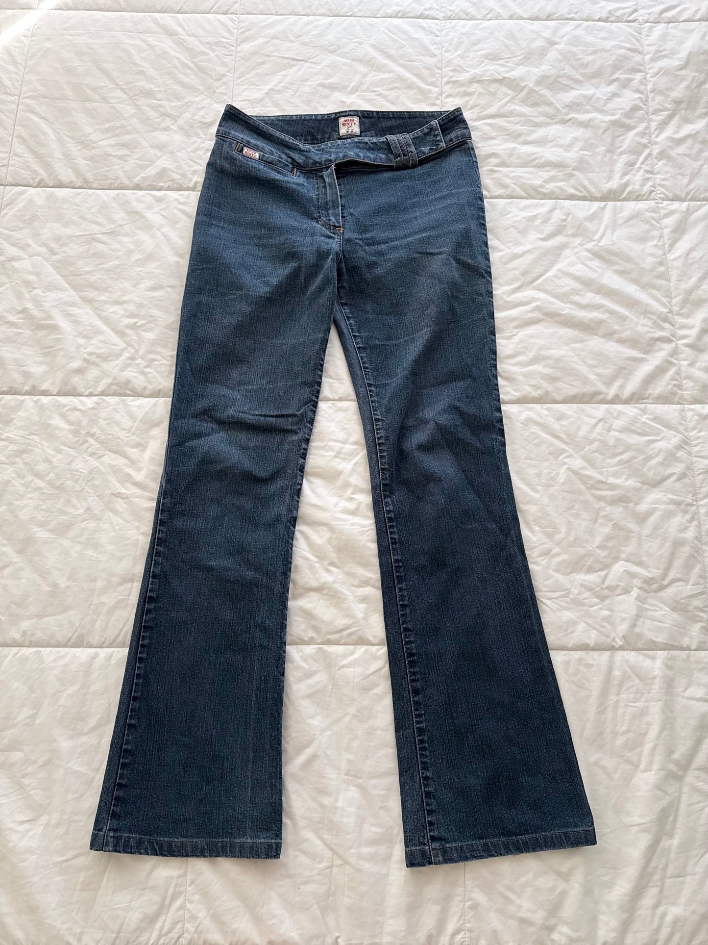 Miss sixty dark wash flared jeans