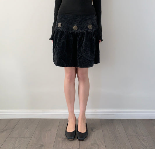 Made in Italy cotton midi skirt
