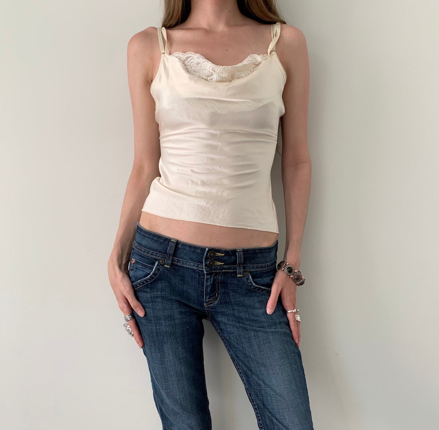 Made in France 100% silk camisole