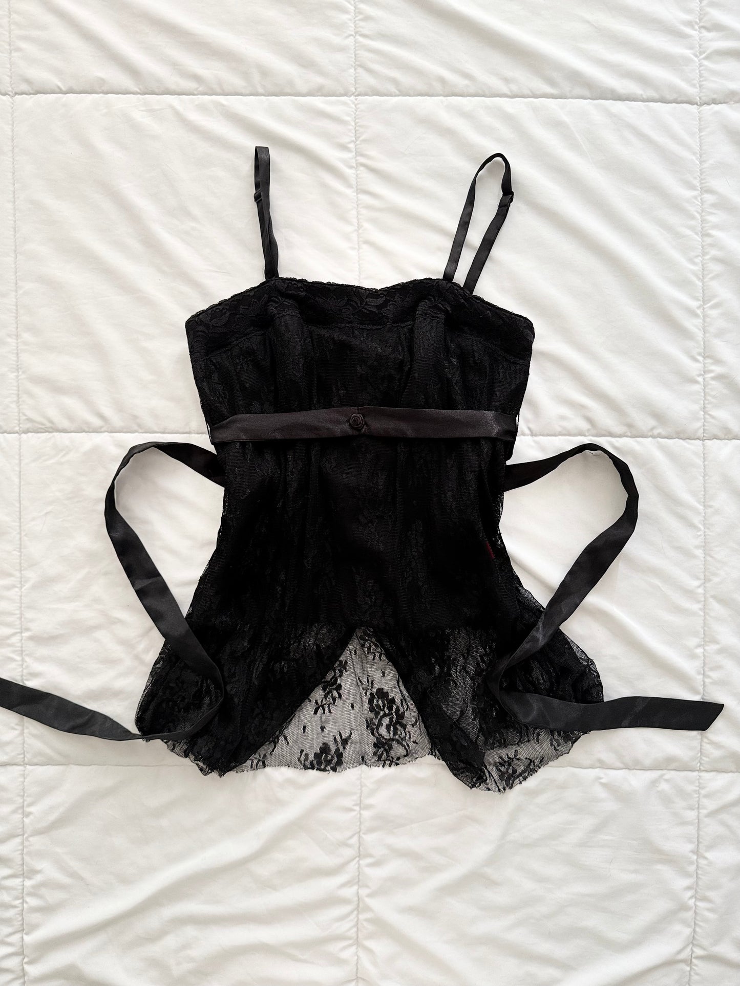 Tripp NYC lace babydoll corset