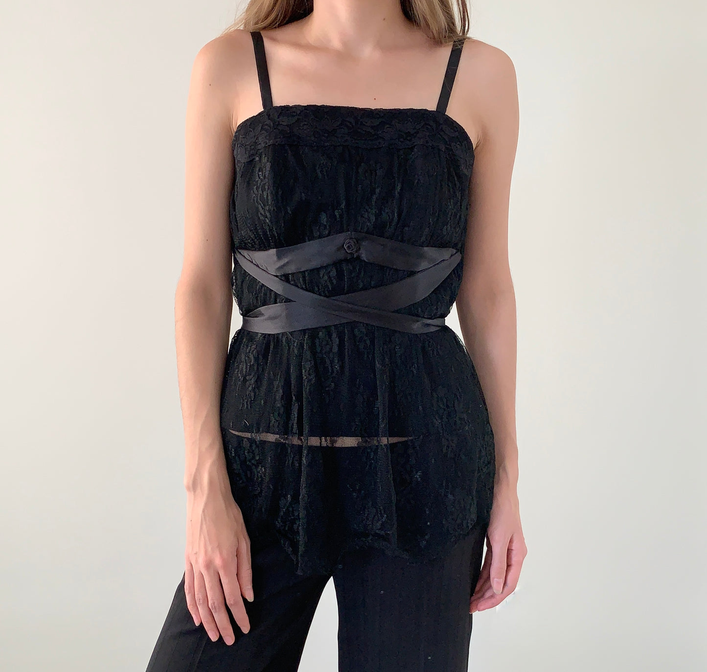 Tripp NYC lace babydoll corset