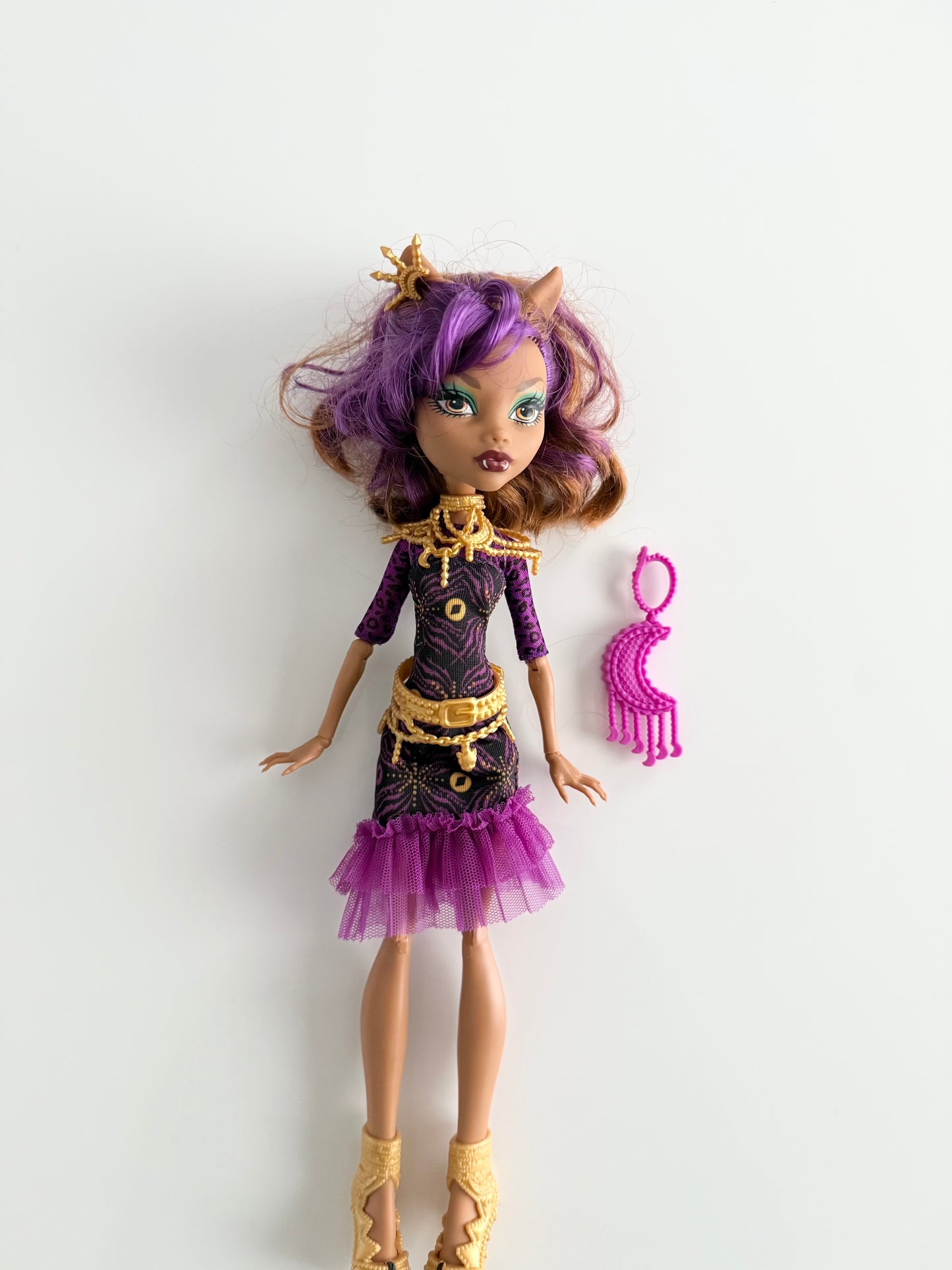 Clawdeen Wolf frights, Camera, Action doll