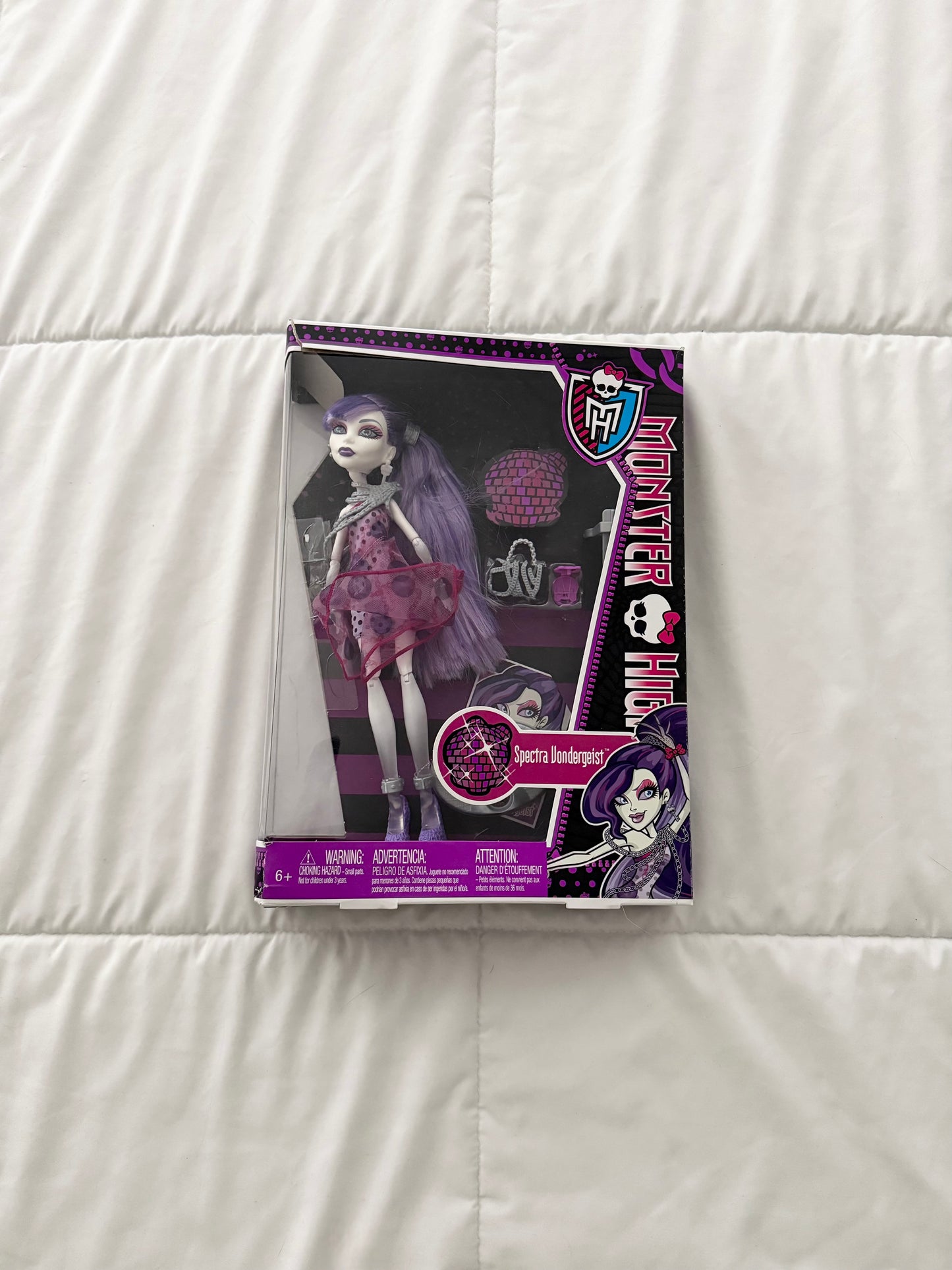 Monster high spectra dot dead gorgeous doll.