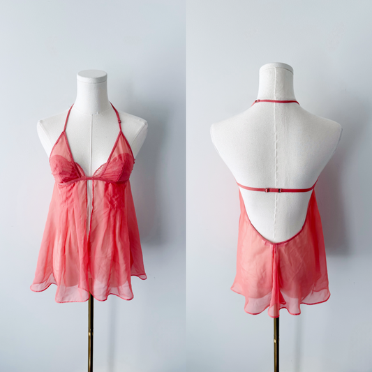 2005 Victoria’s Secret Pink Sheer Babydoll Camisole