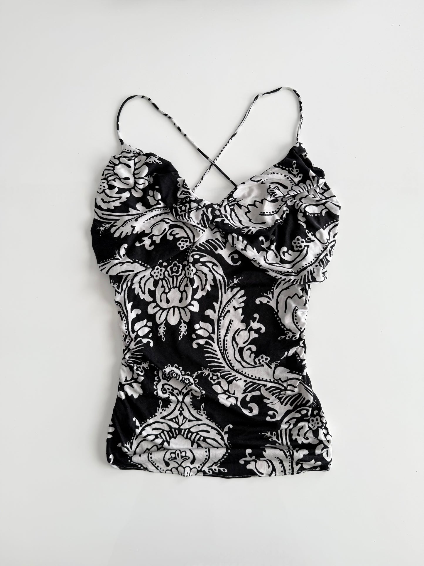 Marciano 100% silk floral camisole
