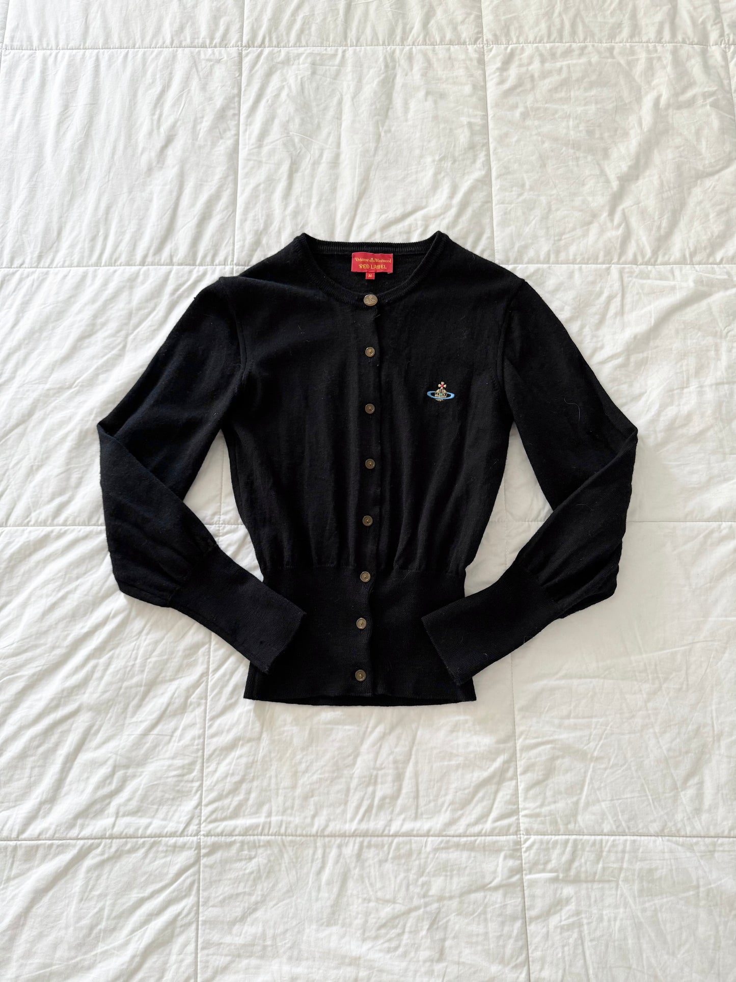 Vivienne Westwood Red Label 100% Wool Orb Cardigan