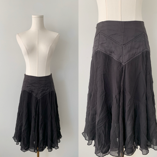 Karen Millen 100% silk skirt