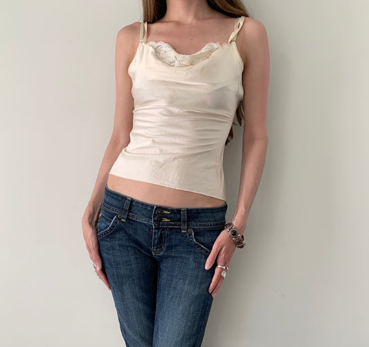 Made in France 100% silk camisole