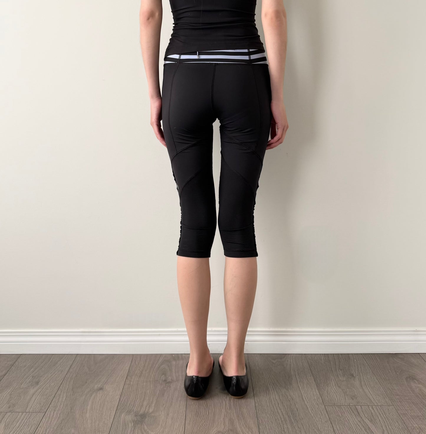 Lululemon Capri striped leggings