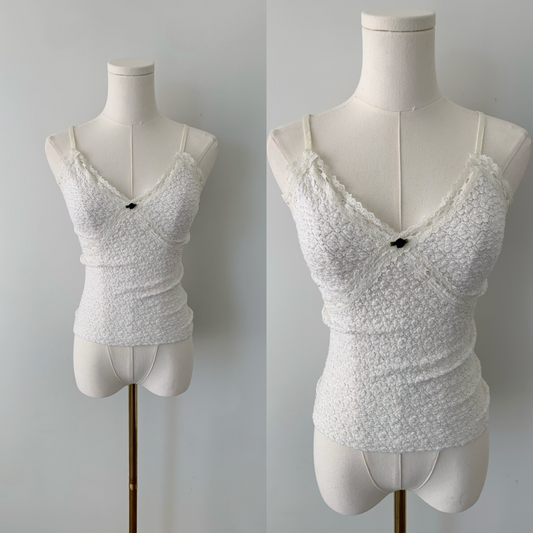 90s Fairweather lace camisole
