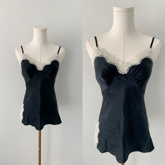 The limited 100% silk lace camisole