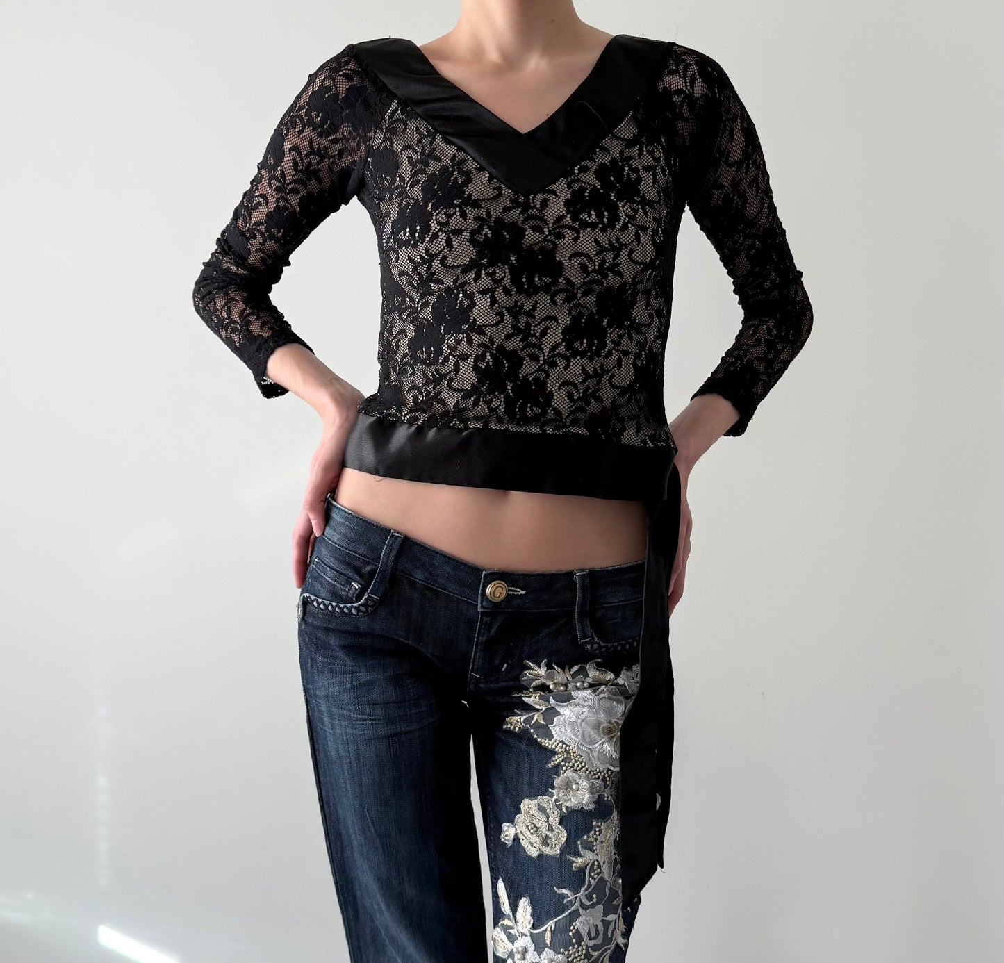 90s annex lace blouse